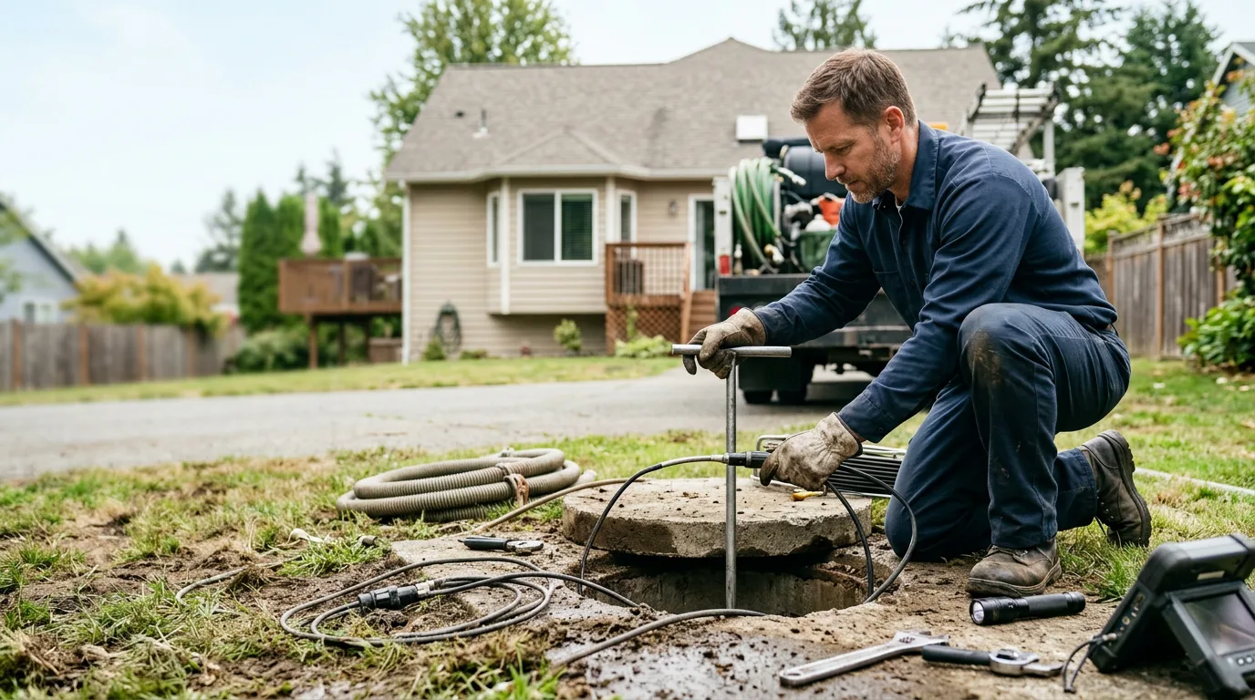 Septic Tank Pumping in South Bend, WA